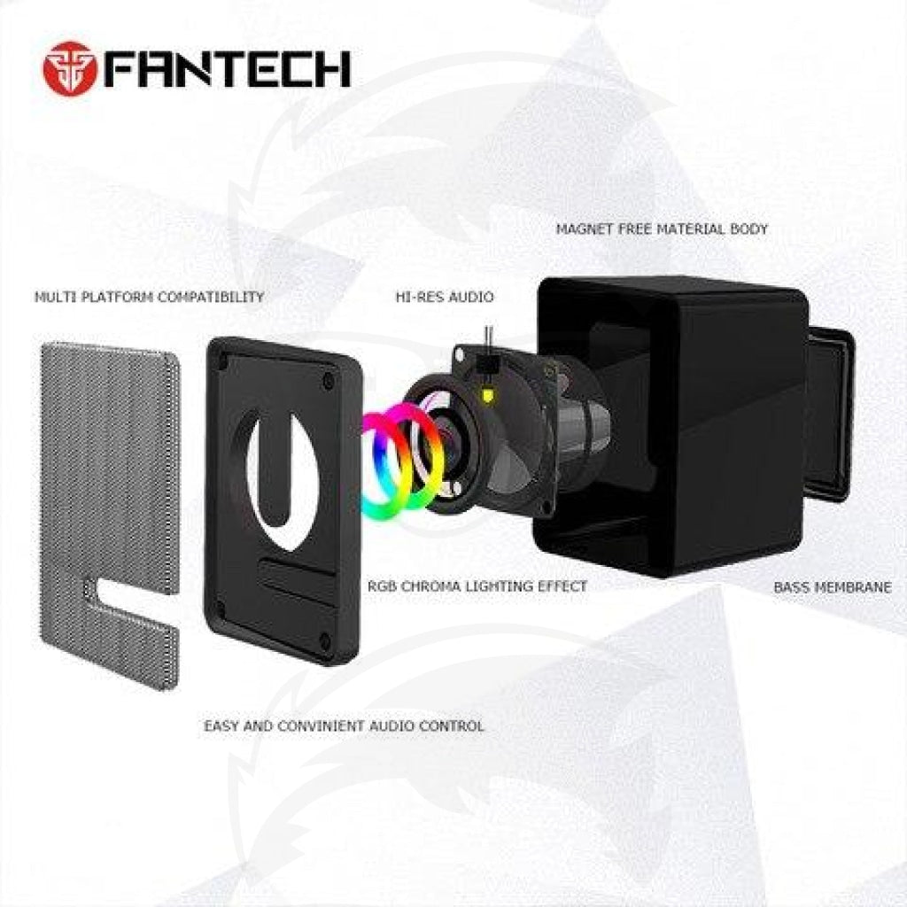 FANTECH BEAT GS203 MOBILE GAMING & MUSIC SPEAKER FANTECH BEAT GS203 MOBILE GAMING & MUSIC SPEAKER